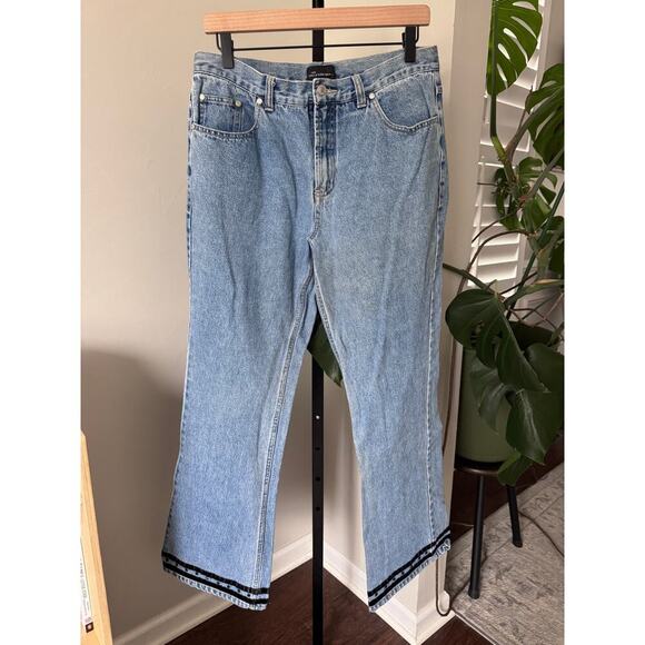 No Boundaries Vintage 90s Denim Flare Jeans - Picture 1 of 5
